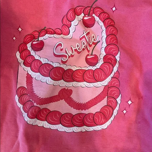 SWEETIE 🎂 CAKE SWEATSHIRT SIZE M - Picture 2 of 4